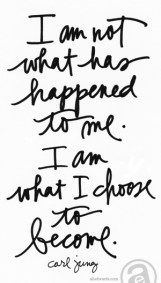 I am not what has happened to me